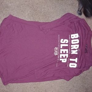 Pink night gown size small